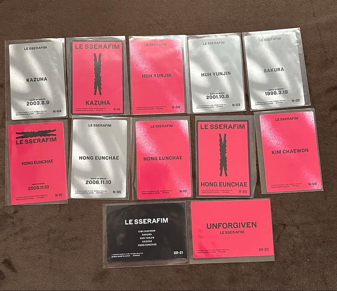 LE SSERAFIM キムチェウォン　うちわ・ペンライト・グッズ
