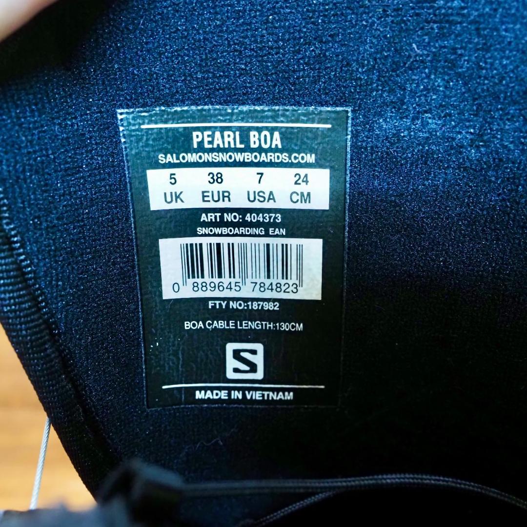 Salomon Pearl Boa レディーズ　ボア 24cm