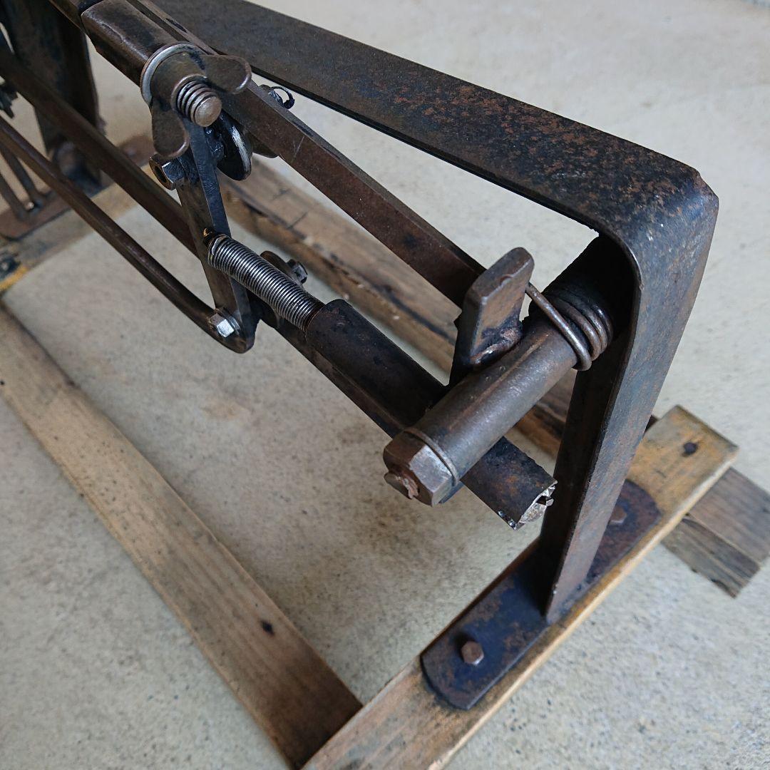 昭和ヴィンテージ古道具炭切り専用道具当時物