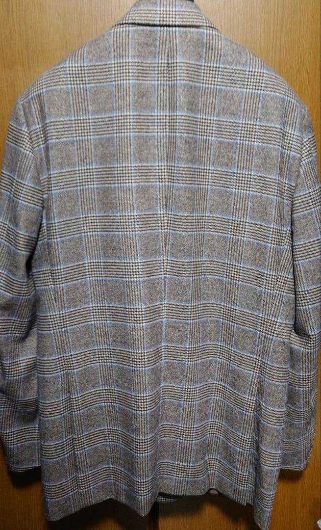コルネリアーニ　チェック柄ジャケット　美品