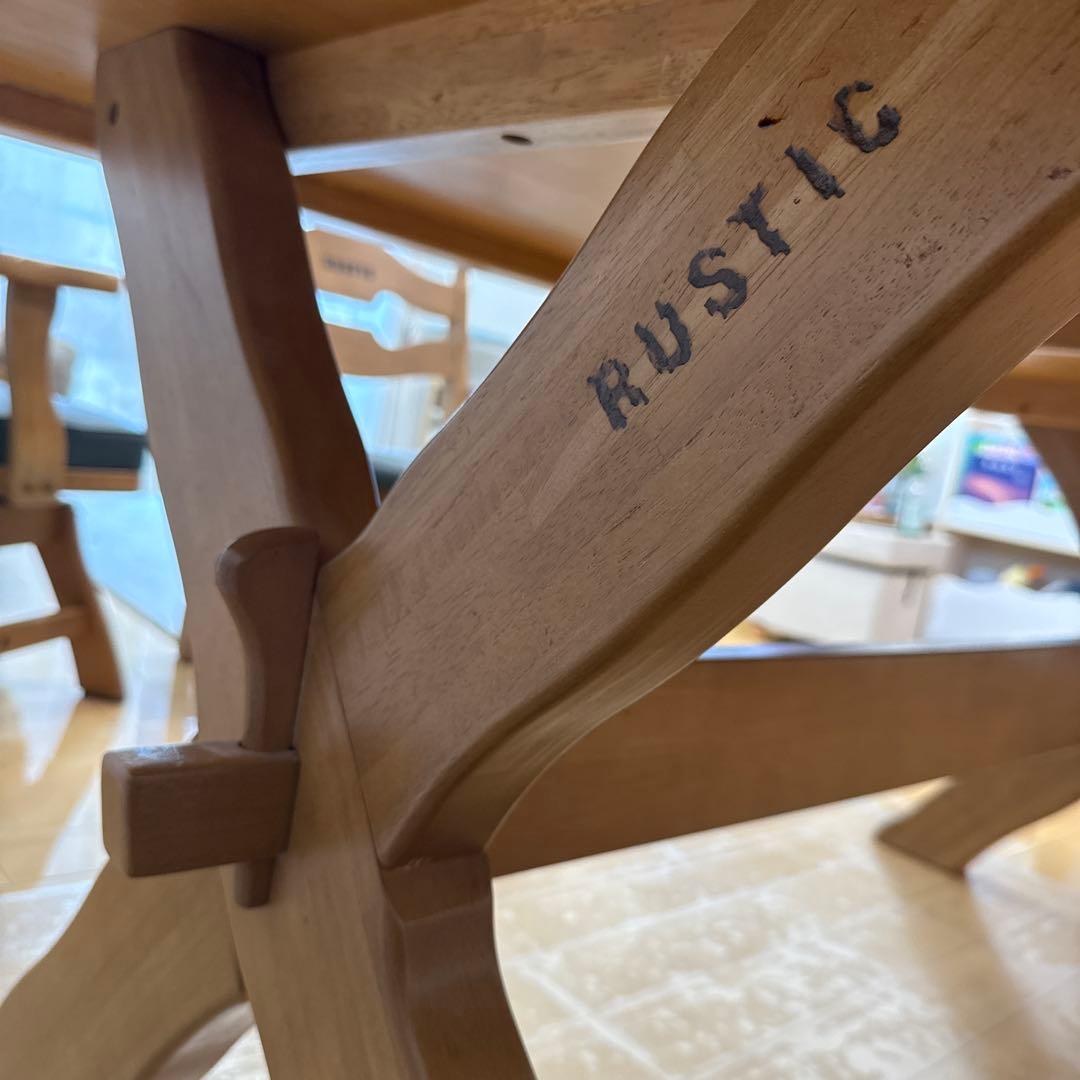 カリモク　RUSTIC ダイニングテーブル