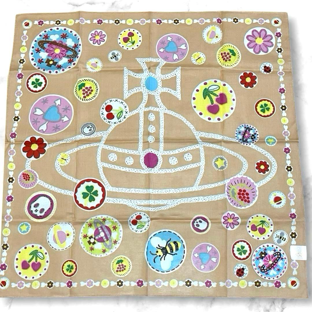 ヴィヴィアンウエストウッド　刺繍ハンカチ　新品未使用