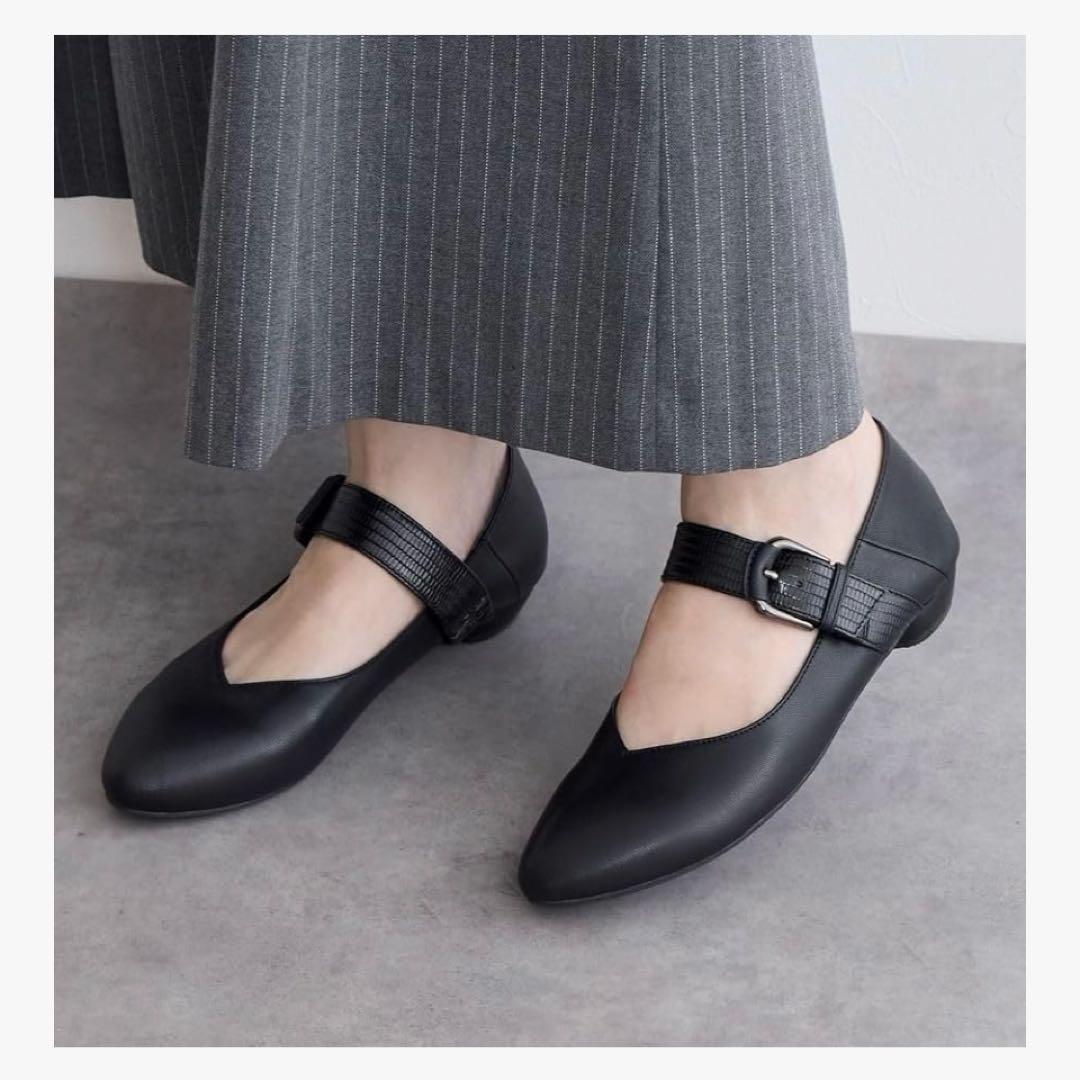 卑弥呼(ヒミコ) 2WAYベルトデザインバブーシュ/パンプス23.5 EE