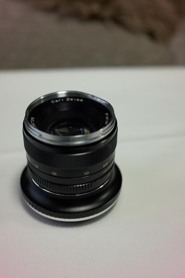 Carl Zeiss Planar T*50mm F1.4ZF GFXアダプタ付