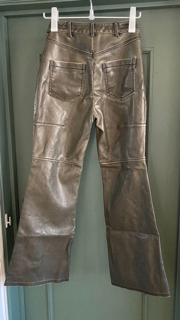 PRANK PROJECT レースアップヴィーガンレザーパンツ