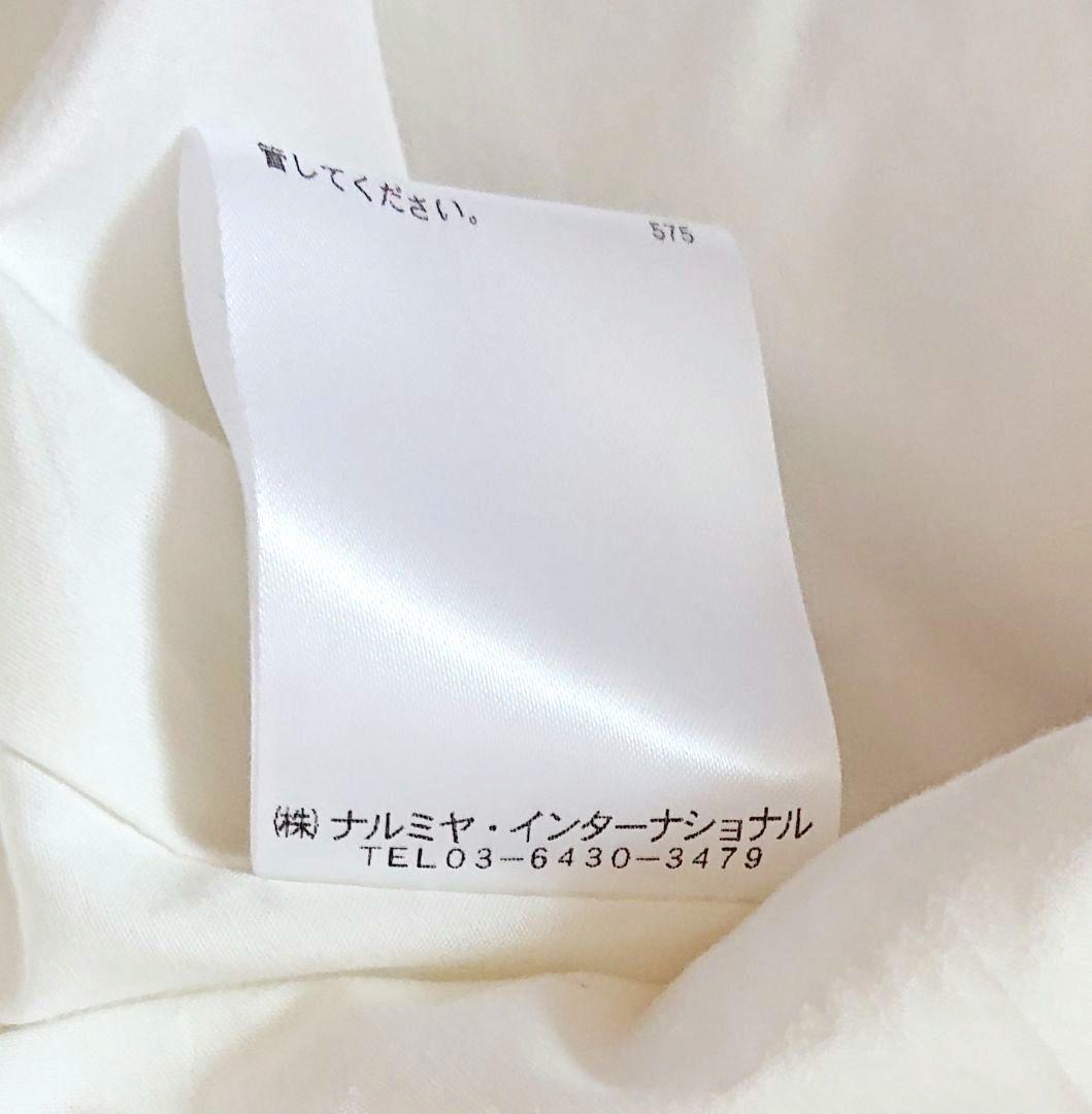 【mezzo piano】バラ柄 コサージュ付き ドレス メゾピアノ