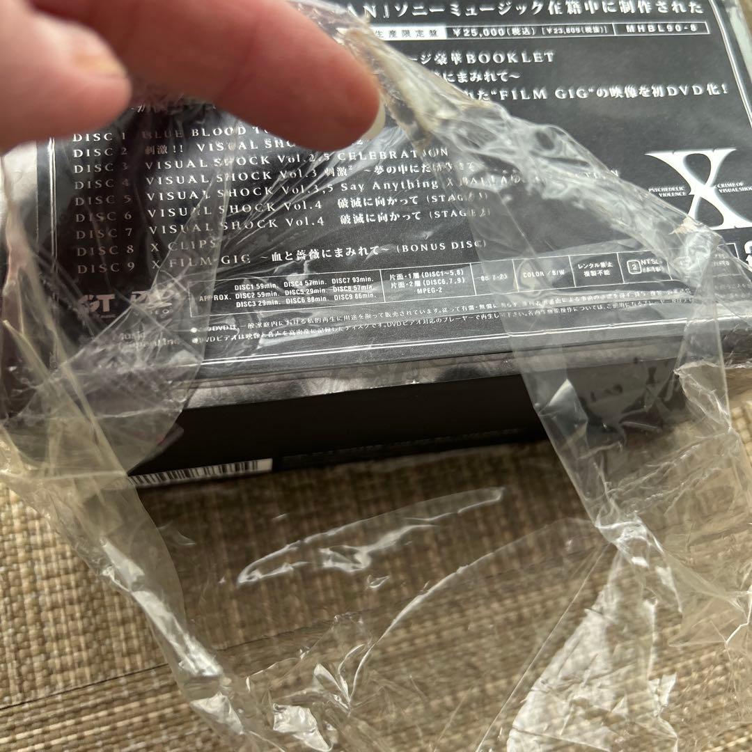 VISUAL SHOCK DVD BOX 8ディスク+ボーナスディスク