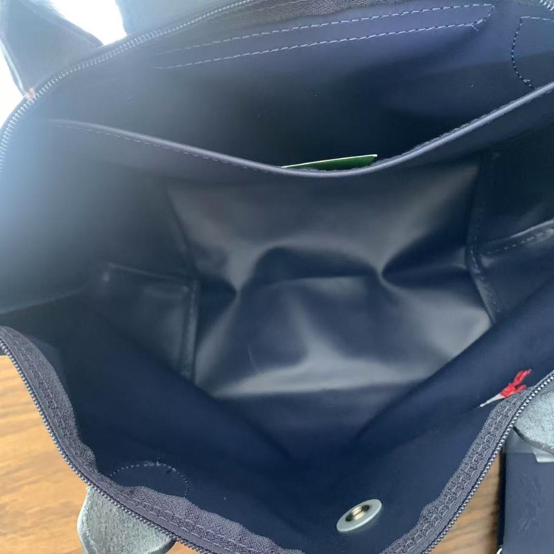 ロンシャン ル プリアージュトップ トートバッグ 2way ネイビー M