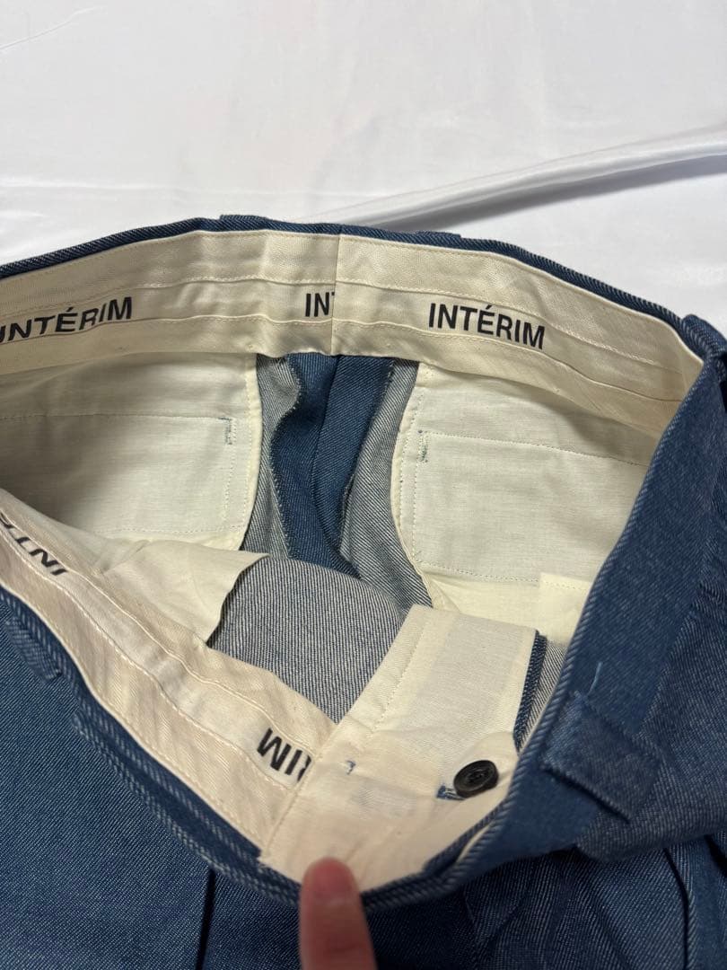 (美品)INTERIM インテリム デニムパンツ
