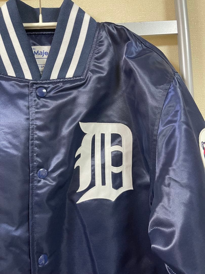 WTAPS×MAJESTIC サテンスタジャン XL