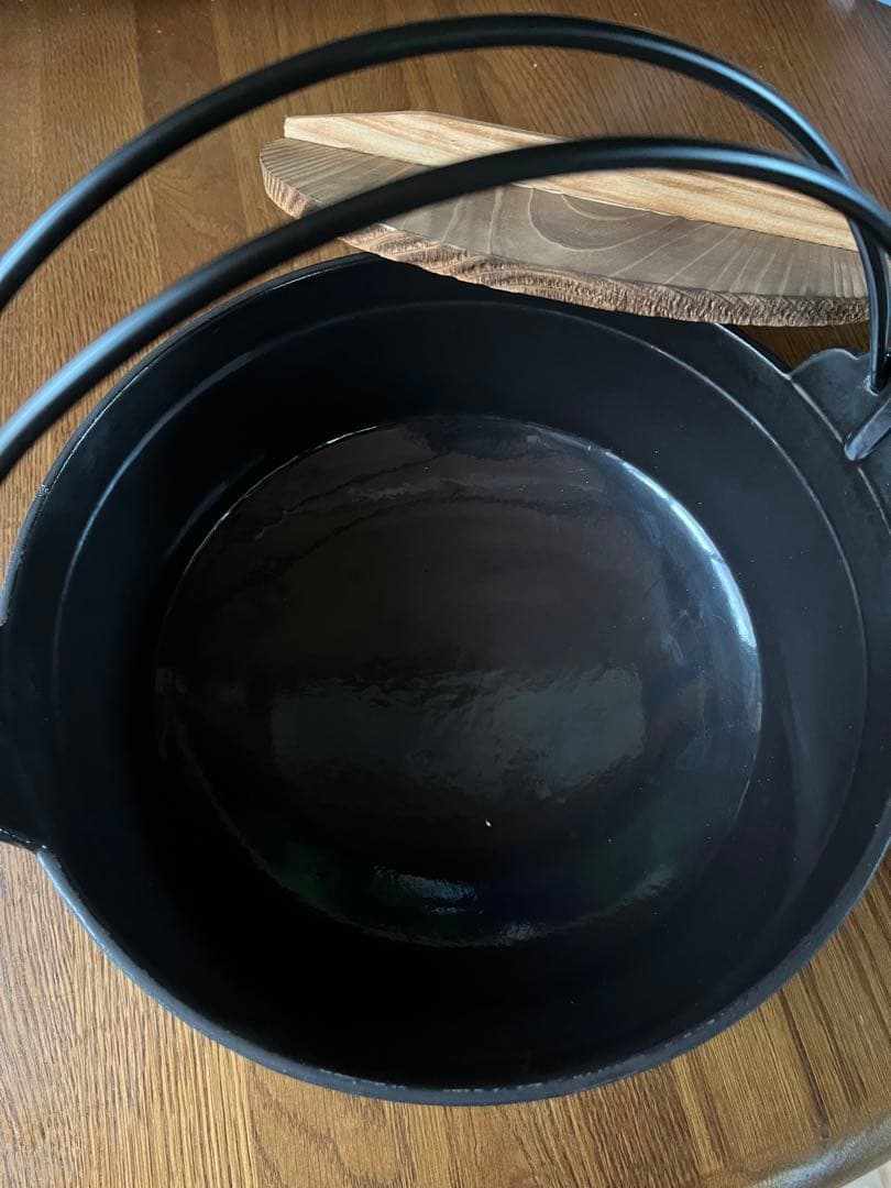 新品　南部鉄器 岩鋳　オイゲン　及源　煮込み鍋　鉄鍋 いろり鍋