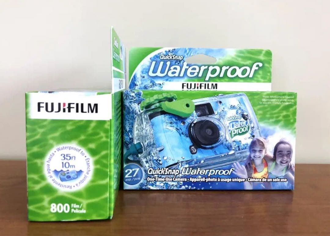 早い者勝ち！富士フイルム　QuickSnap Waterproof　2台