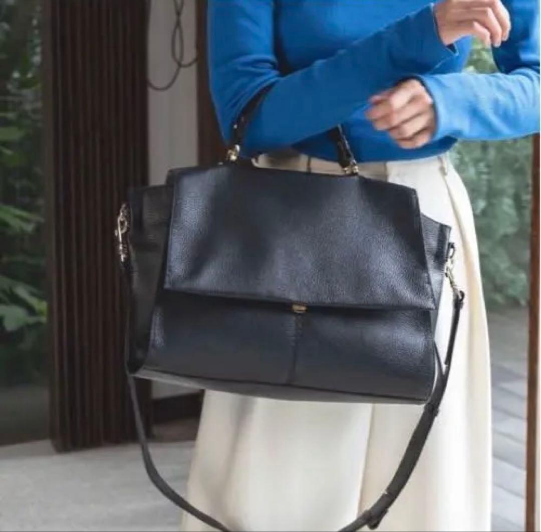 LORISTELLA 2WAYバッグ ブラック