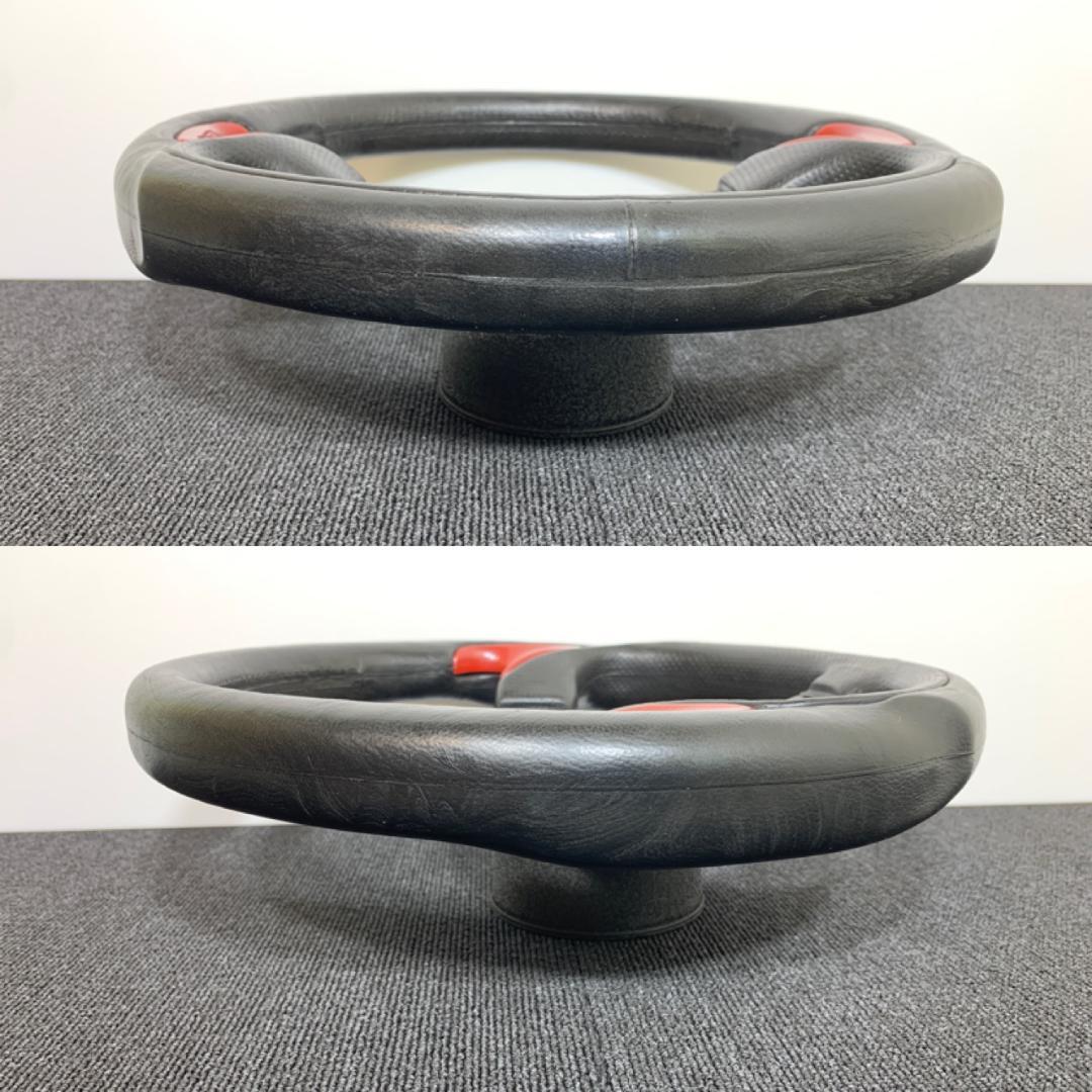 VICTOR ヴィクトール ステアリング 33パイ 赤カーボン風 ハンドル