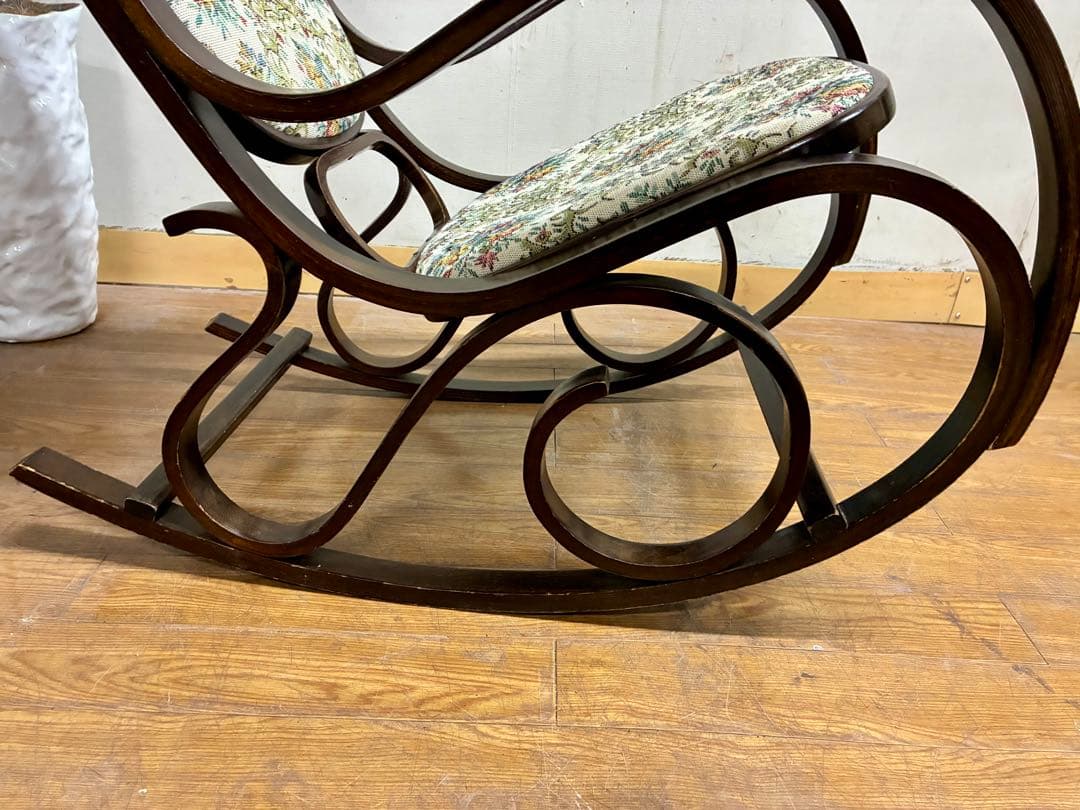管447☆ヴィンテージ☆曲木☆ベントウッドチェア☆ロッキングチェアー