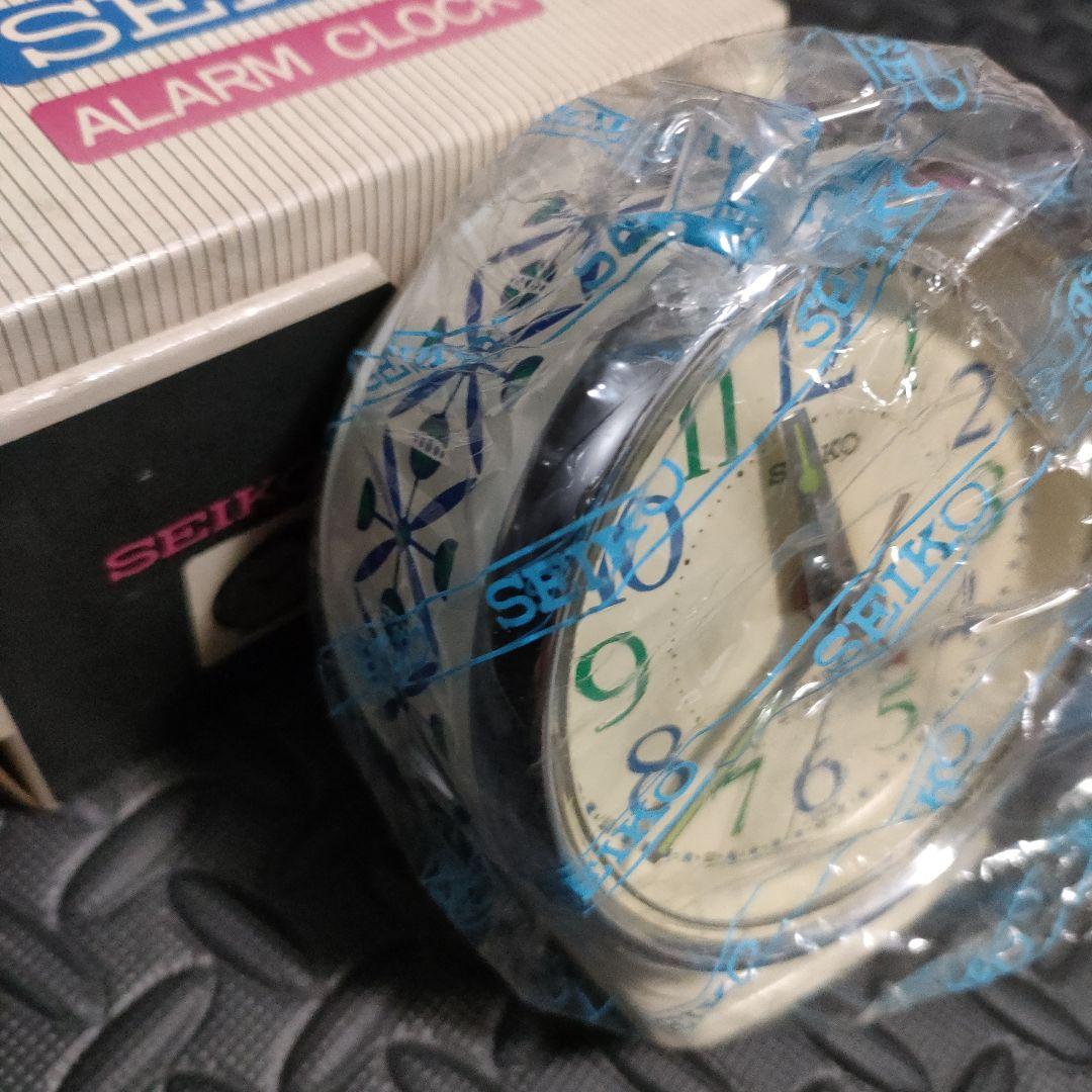 【当時物】セイコー　SEIKO　目覚時計　　昭和レトロ　手巻き　ゼンマイ　レア