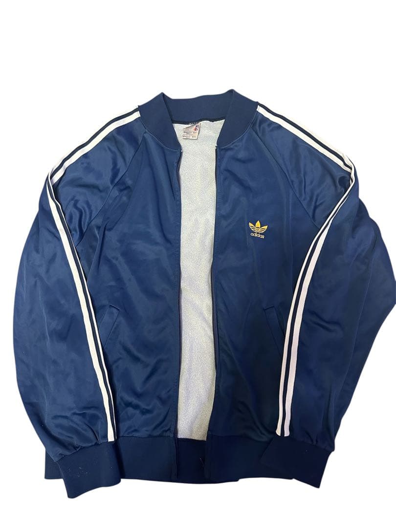 「希少」adidas ネイビー 70s ATPトラックジャケット フランス製