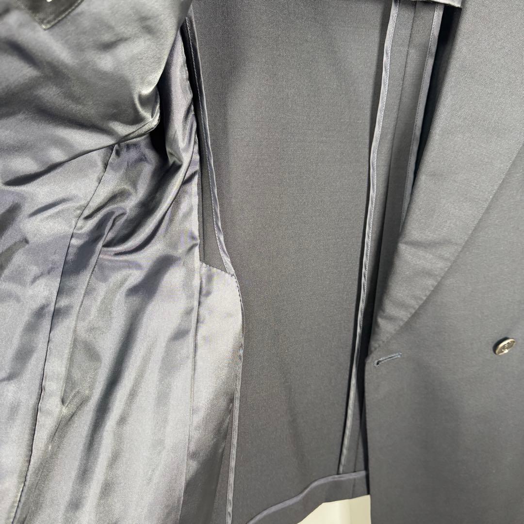 イヴサンローラン r9 ダブルスーツ セットアップ ブラック L