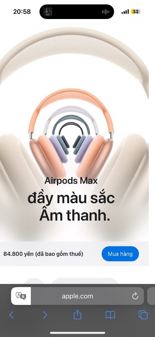 イヤホン AIRPODS MAX