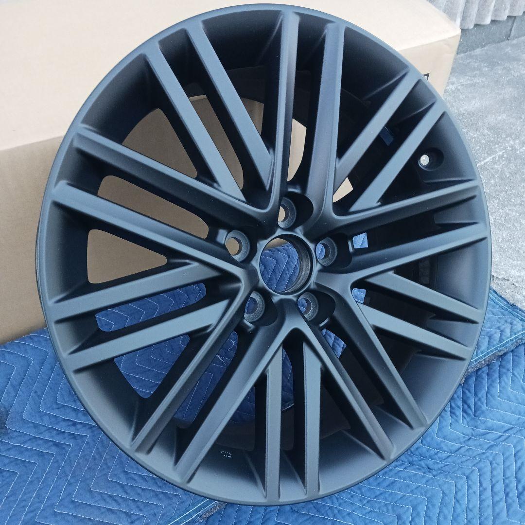 令和4年式AZSH20トヨタクラウン純正アルミホイル艶消しブラック仕様中古美品