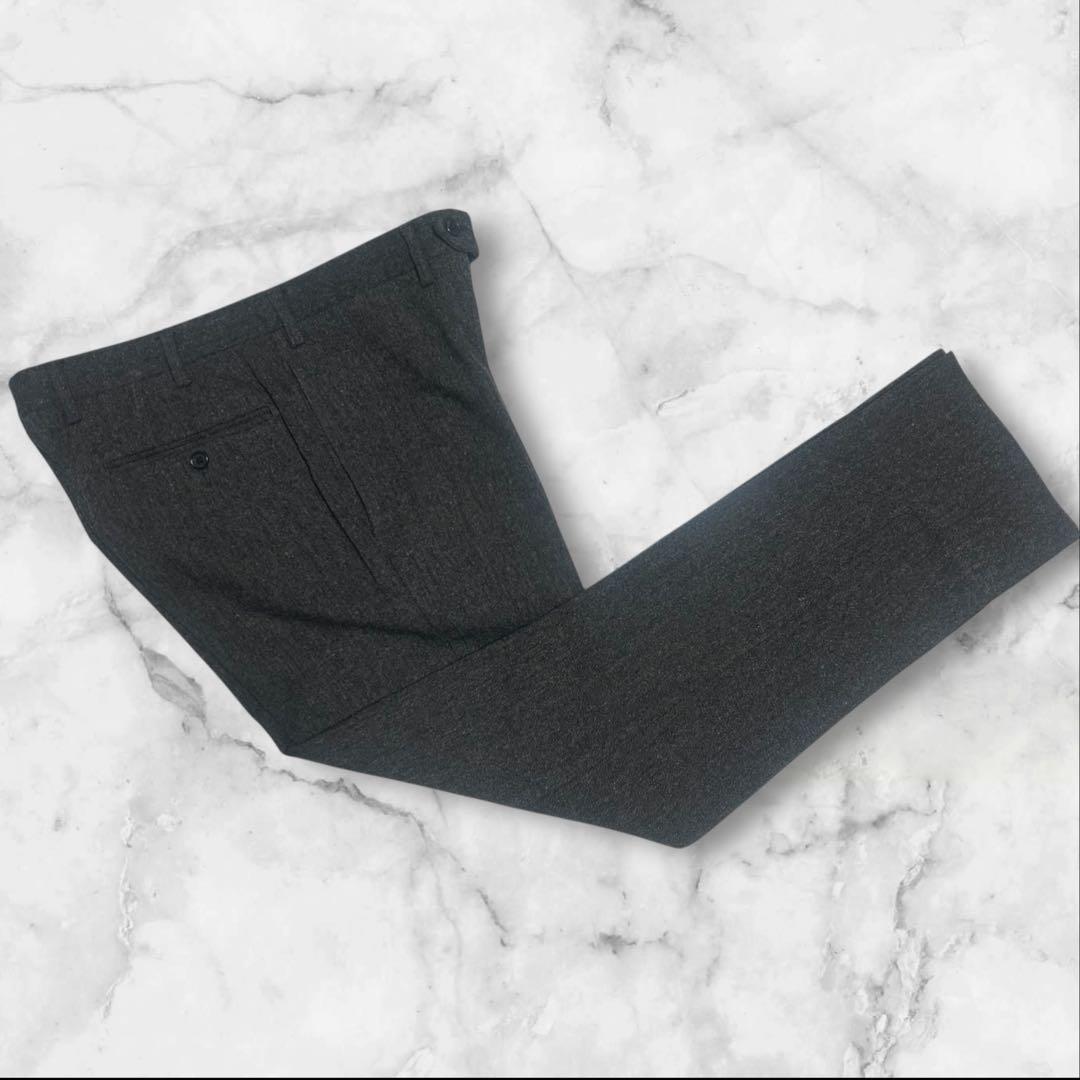 【美品】ユナイテッドアローズ　セットアップ　スーツ　M ウール　グレー