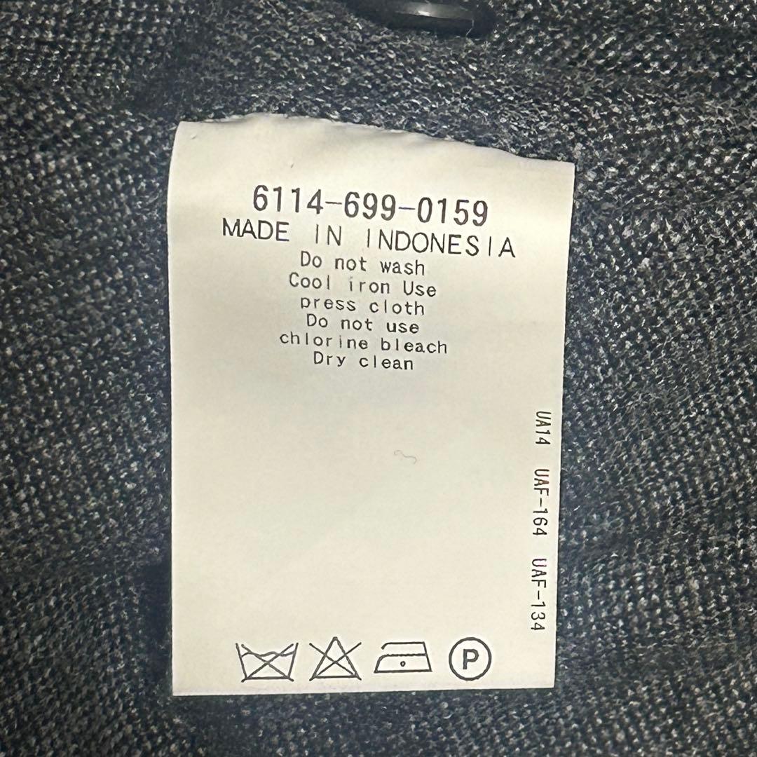 【美品】ユナイテッドアローズ　セットアップ　スーツ　M ウール　グレー