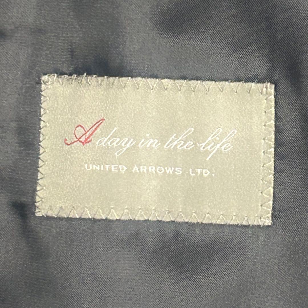 【美品】ユナイテッドアローズ　セットアップ　スーツ　M ウール　グレー