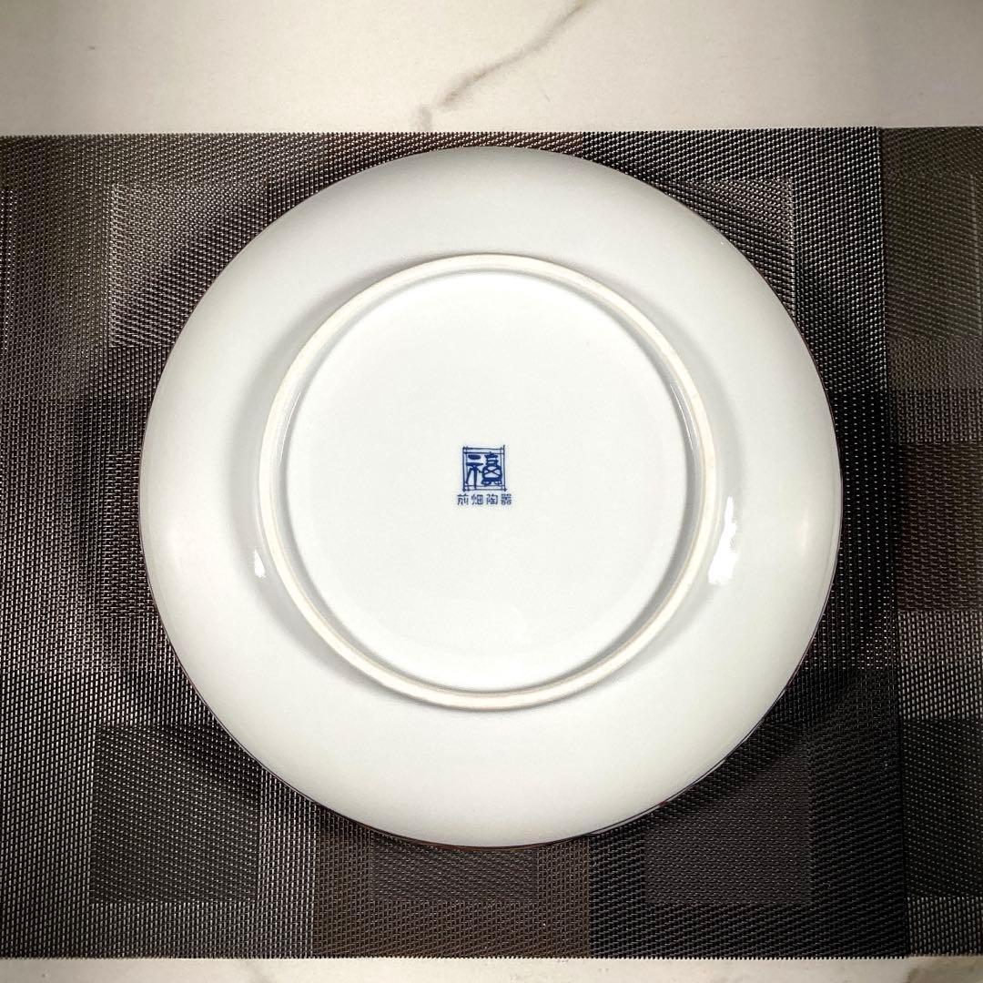 前畑陶器　『角福』　金彩　大鉢　(浅鉢)