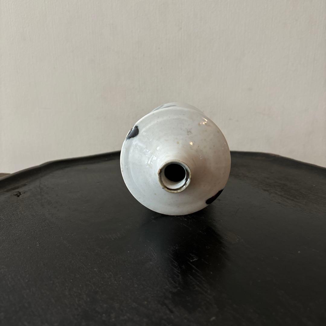 蝋燭徳利　古伊万里　油壷　酒器　花入　保命酒　骨董　岩谷焼 検;白洲正子　李朝