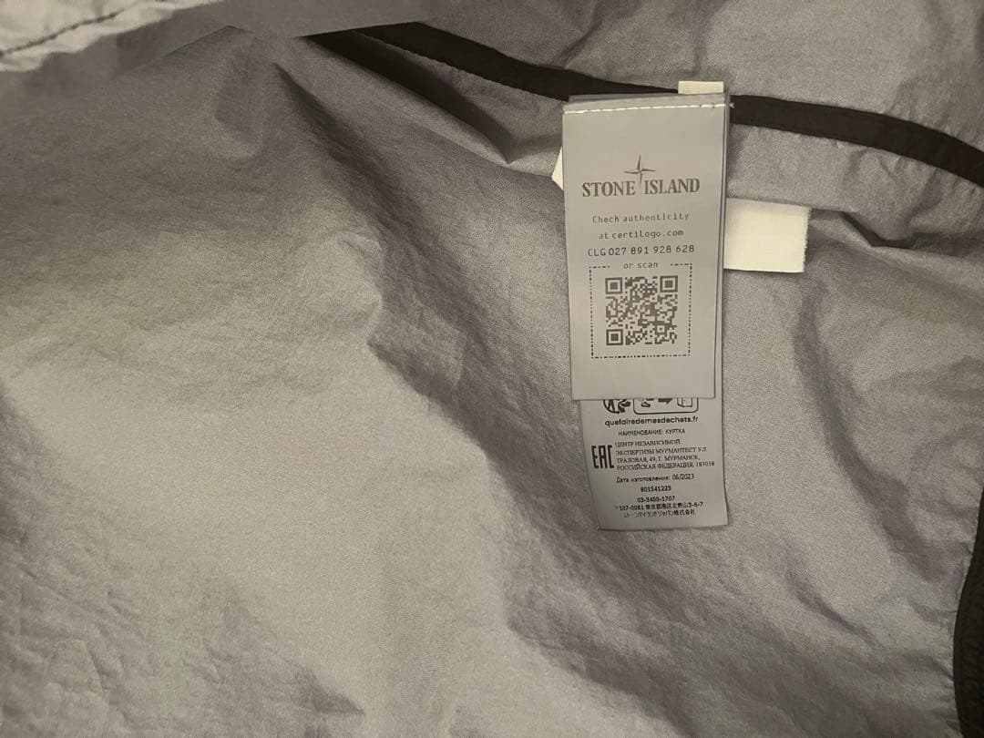 STONE  ボンバージャケット ブラック