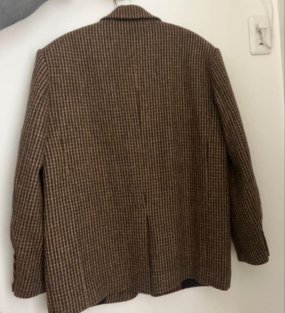 todayful ウールチェックジャケット　38