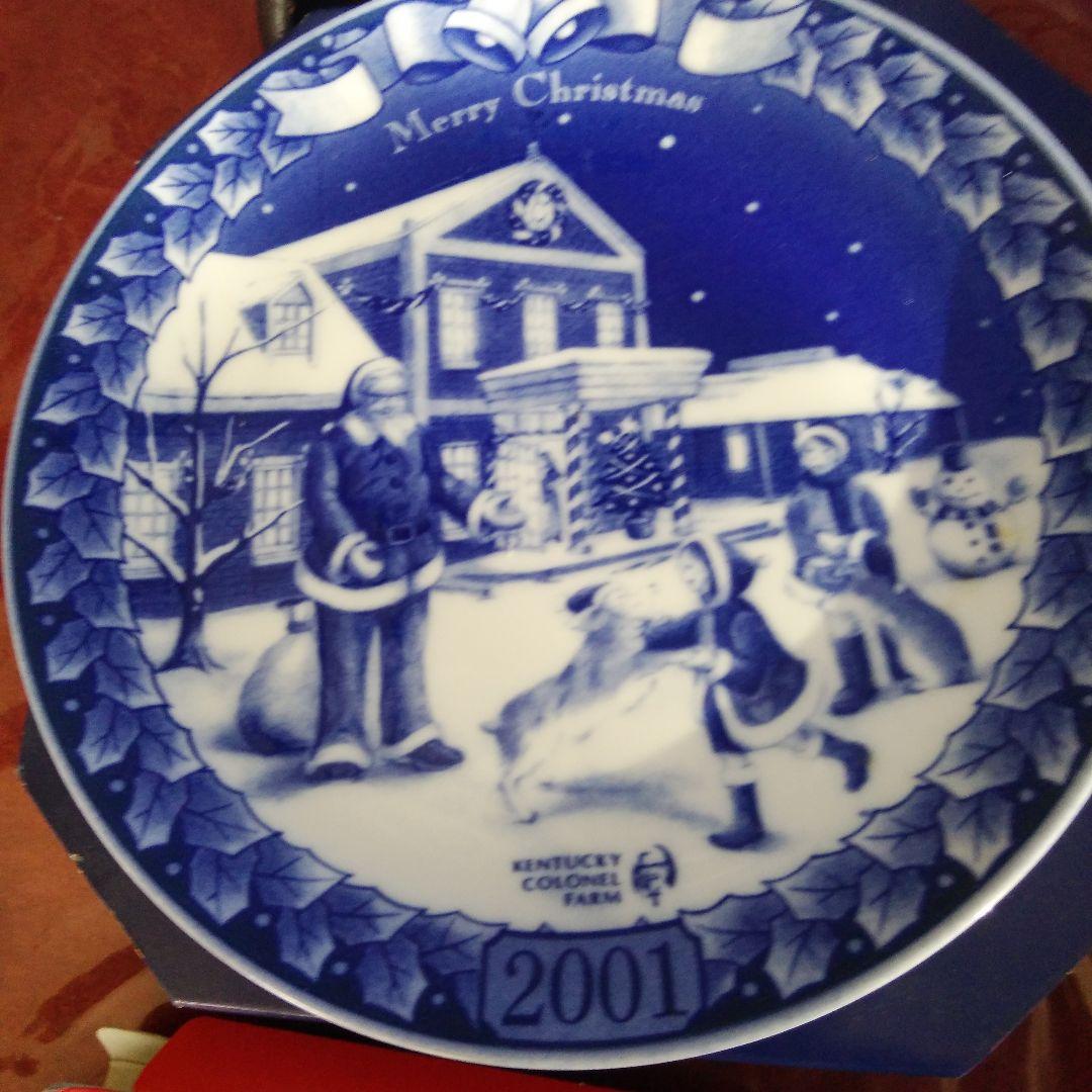 11枚ケンタッキー クリスマスイヤープレート