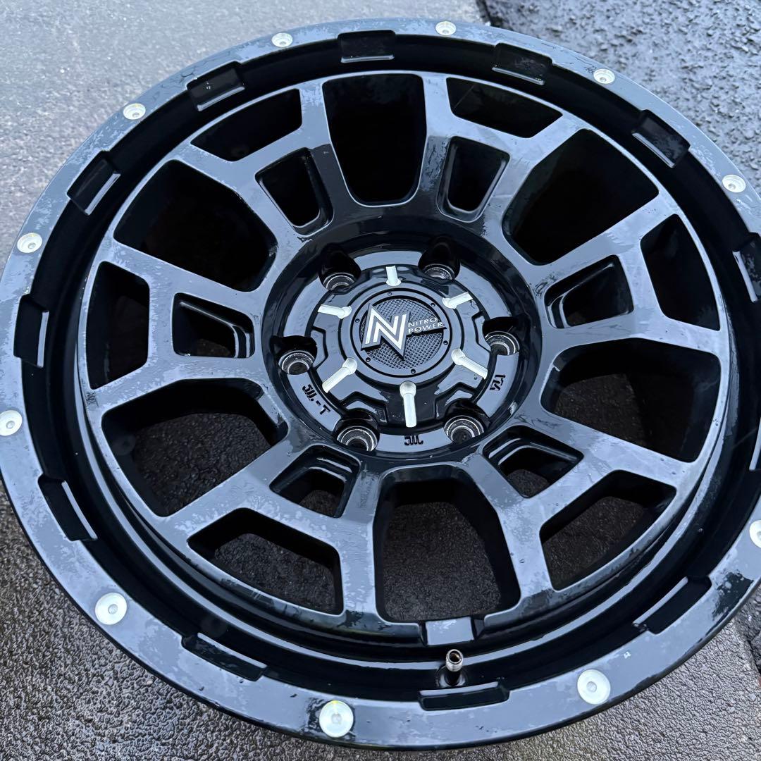 NITRO POWER 17インチ アルミホイール4本セット｜6穴 オフロード系
