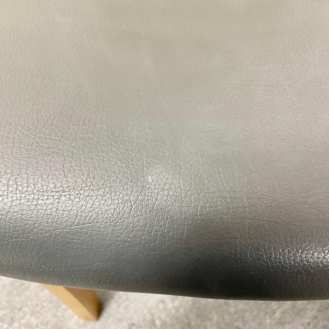 カリモク CD34モデル ダイニングチェア 合成皮革張 オーク材② F