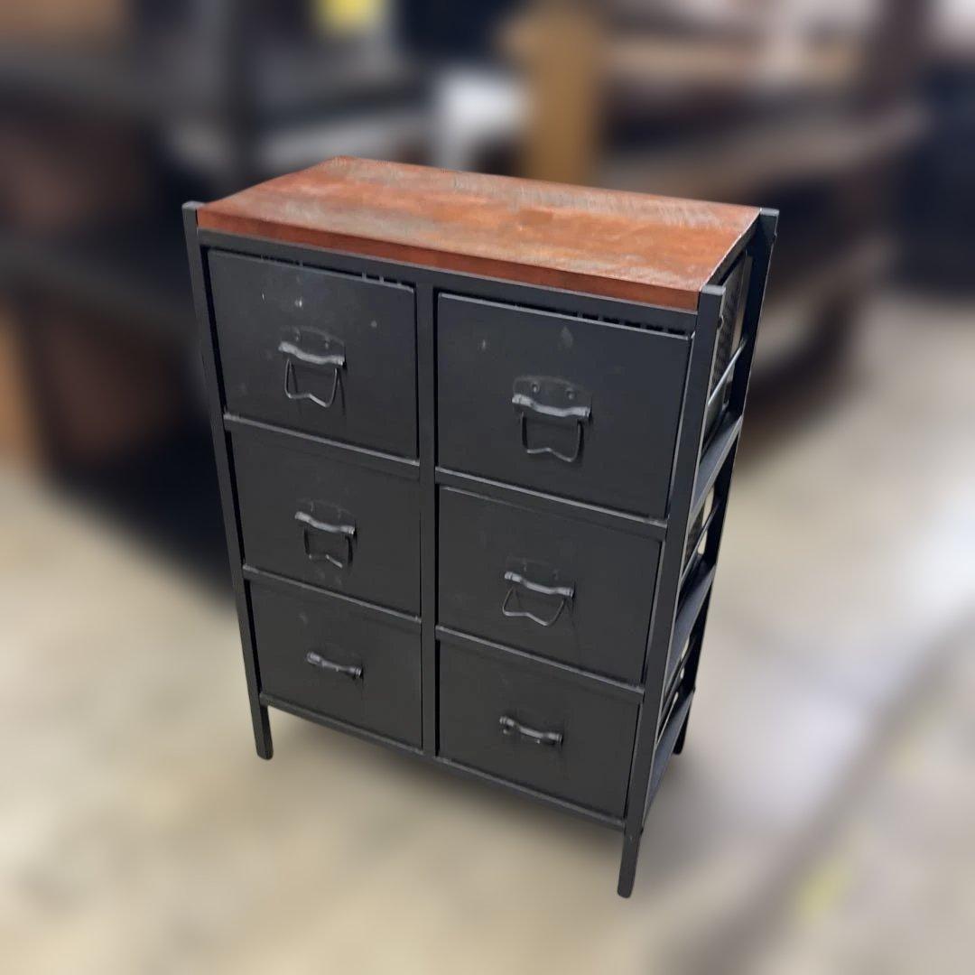 【インダストリアル】ドロワーチェスト◇アイアン◆