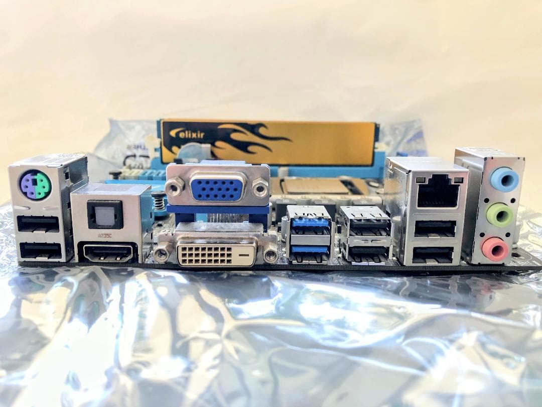 【中古】ASUS Mini-ITXマザーボード + CPU + 16GB RAM