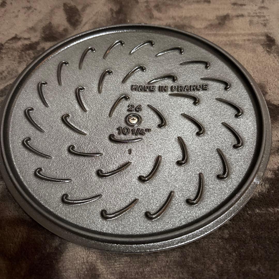 ［廃番カラー］STAUB ブレイザー ソテーパン 26cm シフォンローズ未使用