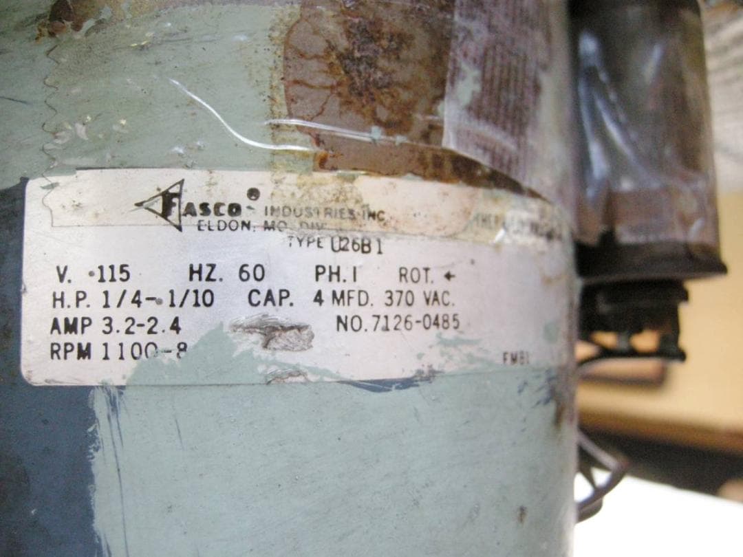 沖縄米軍格納庫実物品・良品/3枚羽大型ファン【可動品/強風】今は無い円盤ベース