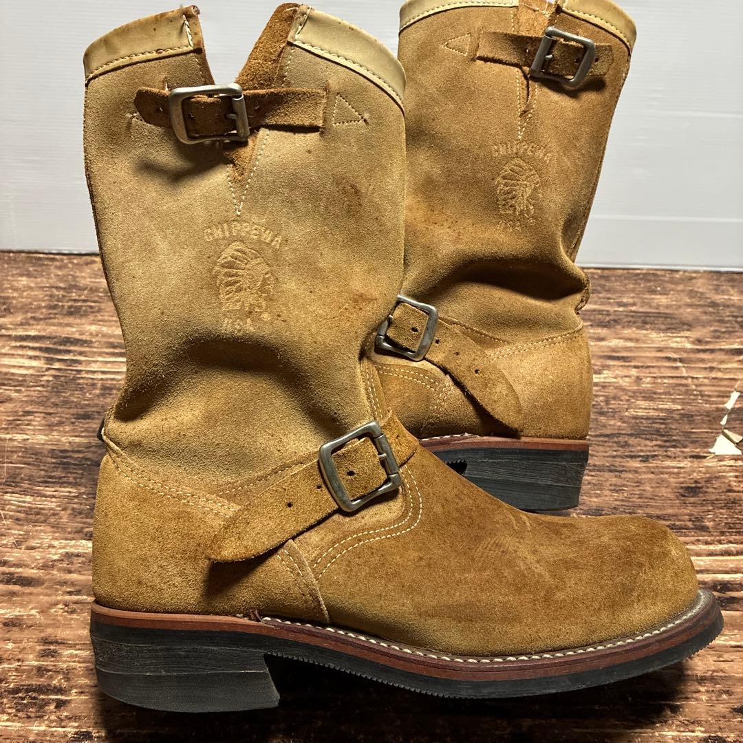 チペワ　エンジニアブーツ　ラフアウト　8.2/1 26.5〜27