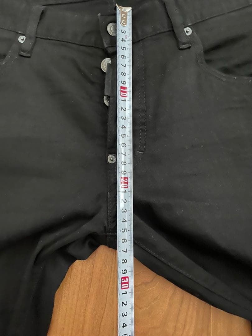 最終セールDSQUARED2 ブラックデニム supertwinyJean48