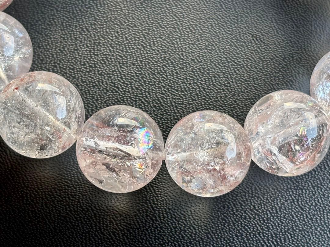 LRM　夢幻品質　光纏いし女神の聖石　幻のレインボーヒマラヤローズクォーツ