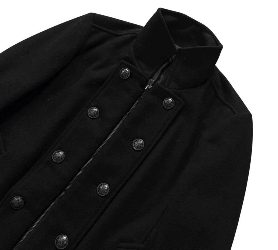 CIVARIZE ナポレオンジャケット ウール ダブルボタン 黒 46 Y2K