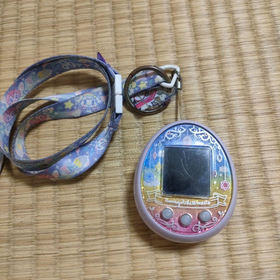 たまごっちみーつ　ファンタジーみーつver.パープル【動作確認済み】傷あり