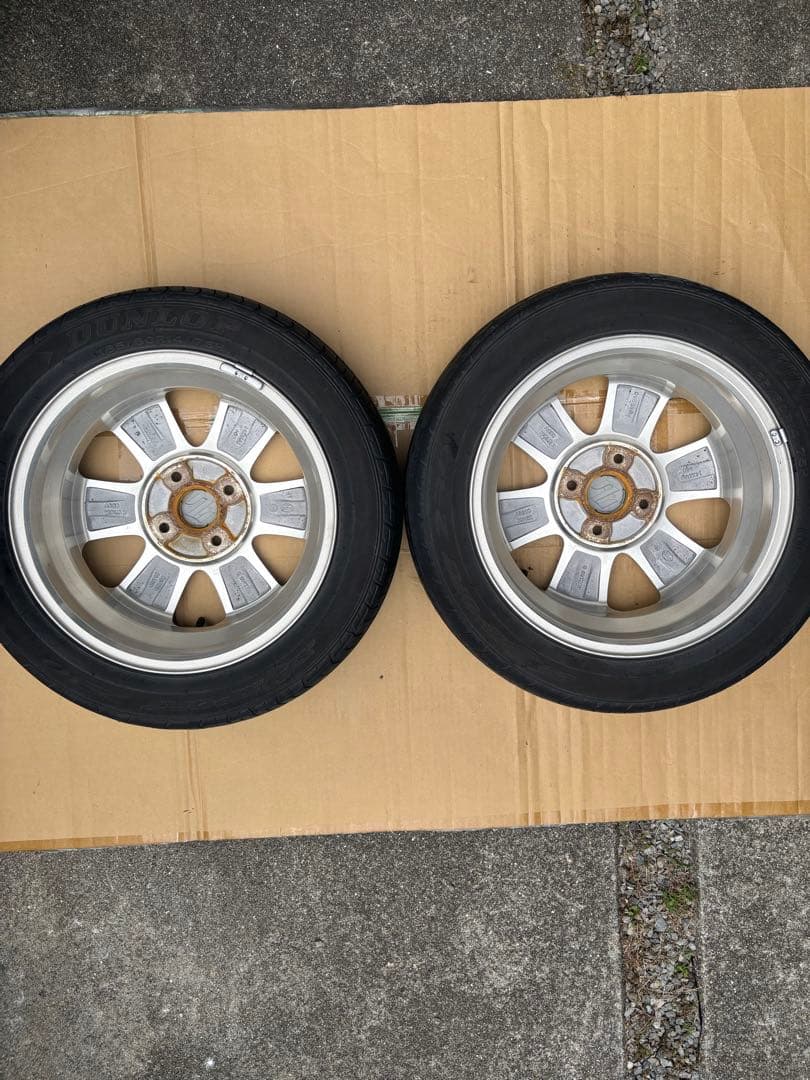 スズキ エブリィ純正アルミホイール タイヤ2本セット その1