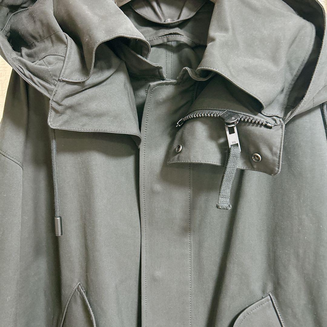 【美品】別注＜THE RERACS＞ドロップショルダー モッズコート