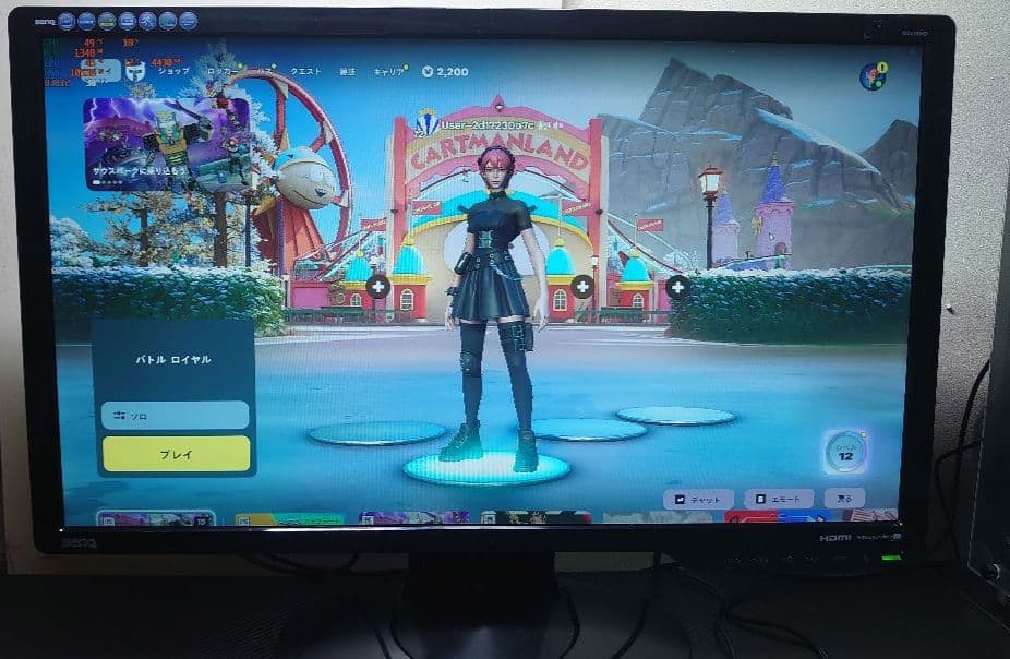 ゲーミングPCフルセット i7 gtx760 SSD240GB メモリ16GB