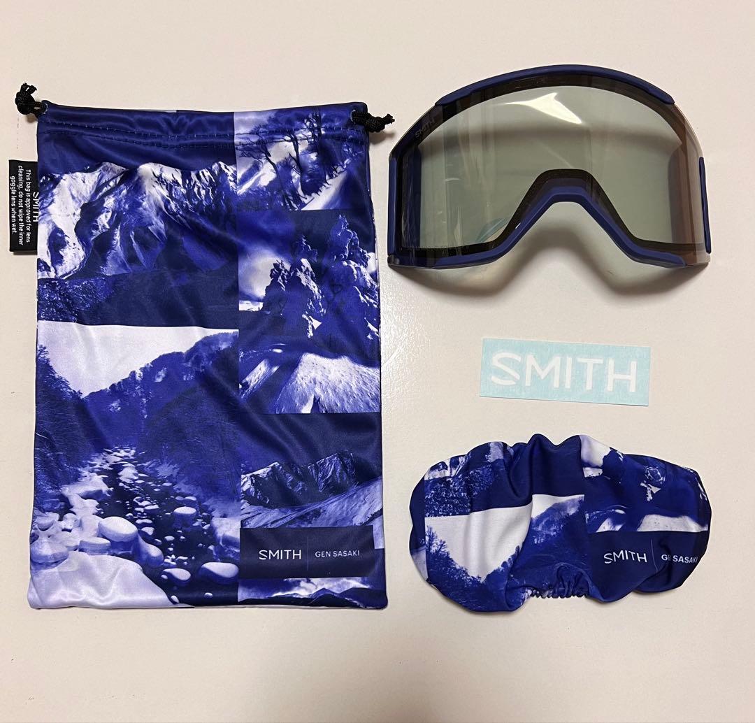 訳あり　SMITH Squad Mag ゴーグル　GEN SASAKI