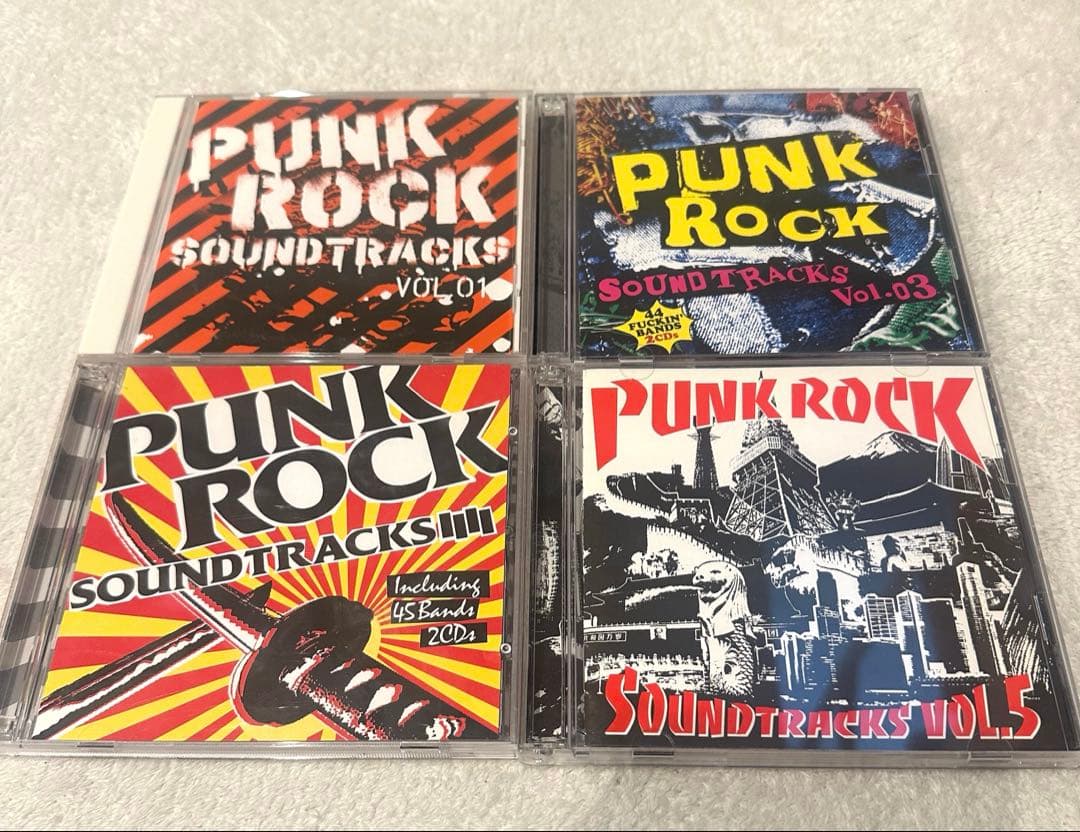 PUNK ROCK SOUNDTRACKS CD8枚セット