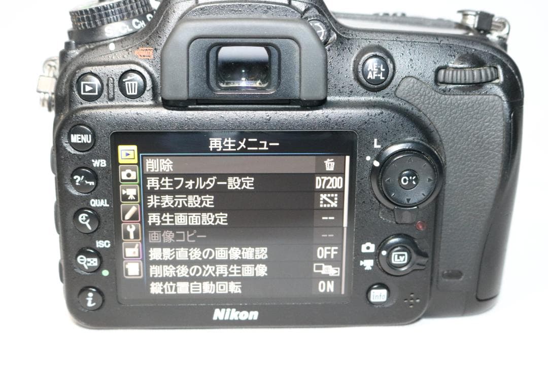 ワンランク上の一眼⭐高性能 ハイアマ Nikon D7200 本格機⭐高速連写