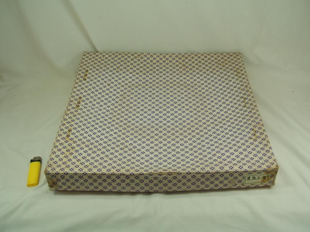 横浜物語・オランダ・大絵図大皿・１枚・直径427mm・作家物・共箱付・USED品